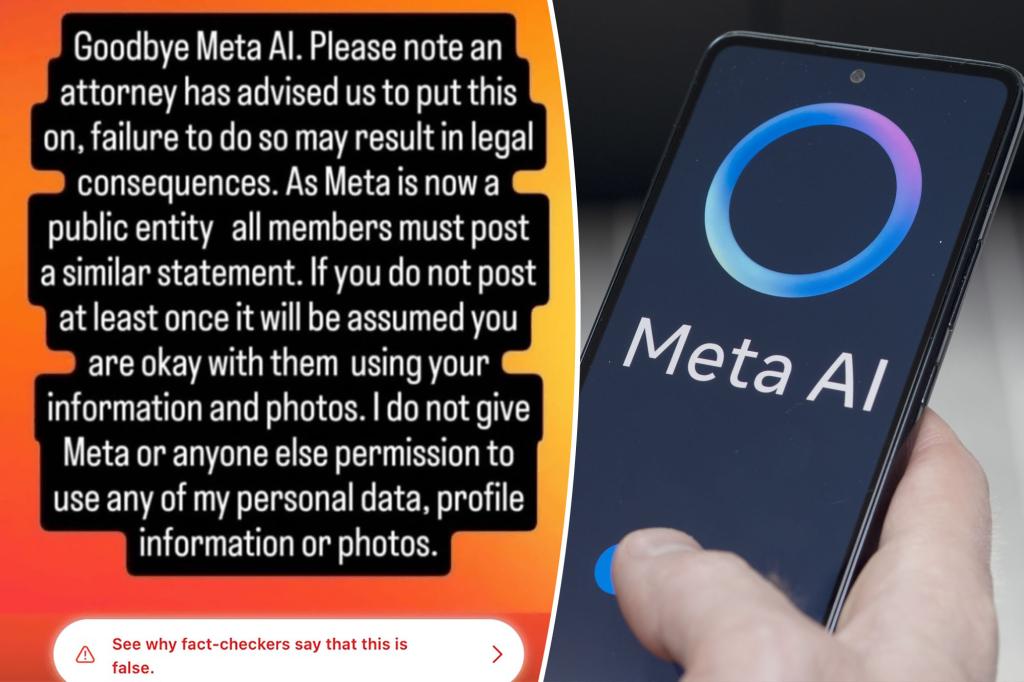 'Goodbye Meta AI' viral posts are definitely a hoax - why 'you're only putting a target on your back'